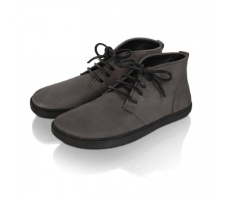 BERRY Dark Grey all-year barefoot shoes 