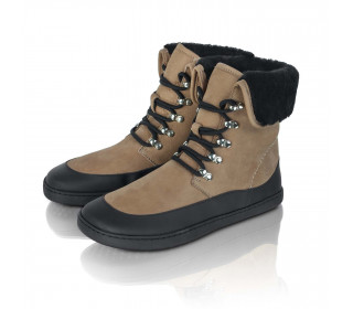LYNX Taupe barefoot winter boots