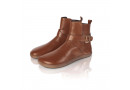 DIVINE Brown barefoot ankle boots