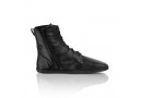 Barefoot topánky COZY Black z hladkej kože