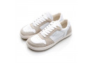 RE:WIND White Leather barefoot sneakers