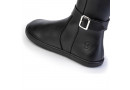 GLAM Black Leather barefoot boots