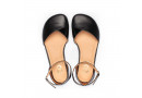 Barefoot sandále POPPY Black Vegan