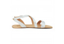 CALLA White barefoot sandals 