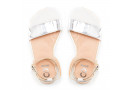 DAISY White barefoot sandals 