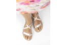 CALLA Rose Gold barefoot sandals 