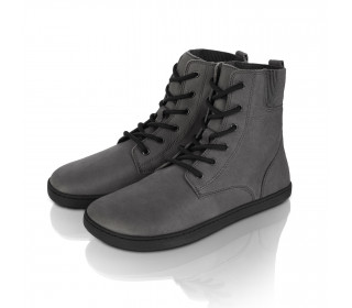 URBANEER Grey high winter barefoot boots