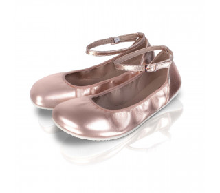 TULIP 3.0 Rose Gold barefoot ballerinas