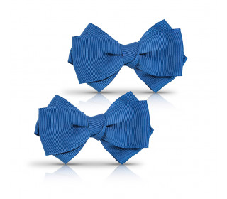 Shoe clips - Blue bow