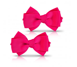 Shoe clips - Pink bow