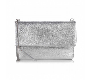 Crossbody handbag ANGELINA Silver