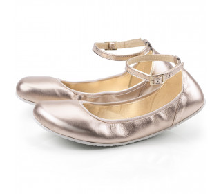 TULIP II Rose Gold barefoot ballerinas - 2nd class