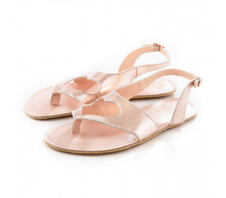 MAI Rose Gold barefoot sandals - 2nd class