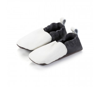 Barefoot soft soles CUTIE Black & White
