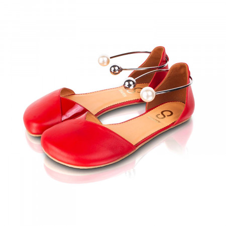 POPPY Cherry barefoot sandals 