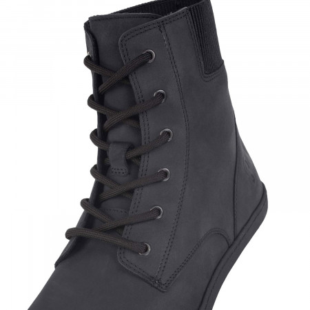 URBANEER Black high winter barefoot boots