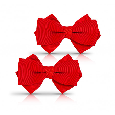 Shoe clips - Red bow