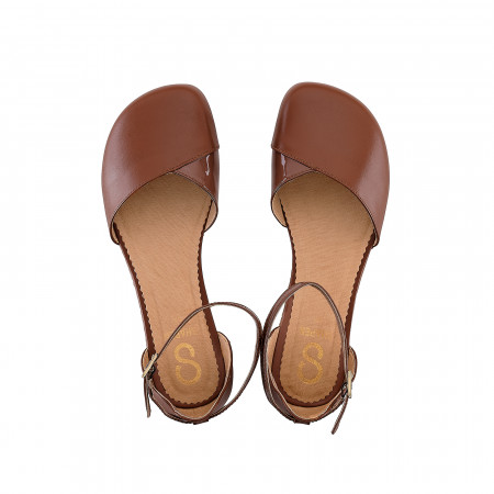 Barefoot sandále POPPY Cognac