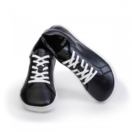 Barefoot tenisky FEELIN Uni Black & White Leather