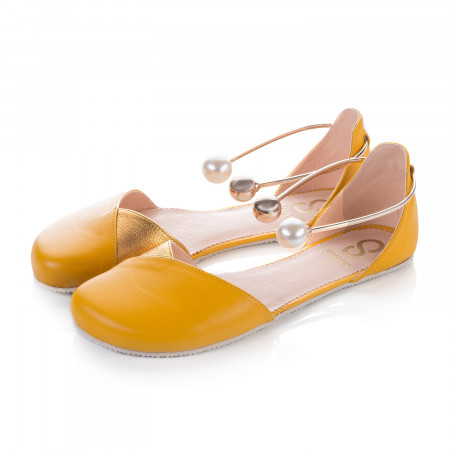 Barefoot sandálky POPPY Sun Yellow
