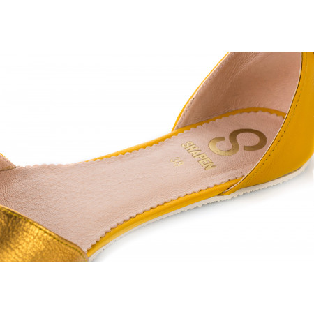 Barefoot sandálky POPPY II Sun Yellow